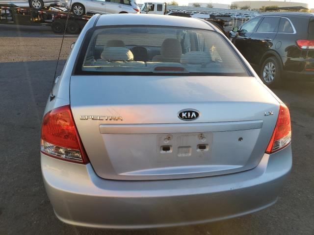 KNAFE222195653696 - 2009 KIA SPECTRA EX SILVER photo 6