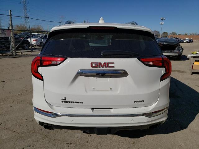 3GKALXEX2JL368165 - 2018 GMC TERRAIN DENALI WHITE photo 6