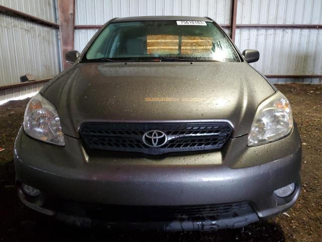 2T1KR30E57C650213 - 2007 TOYOTA COROLLA MA XR GRAY photo 5