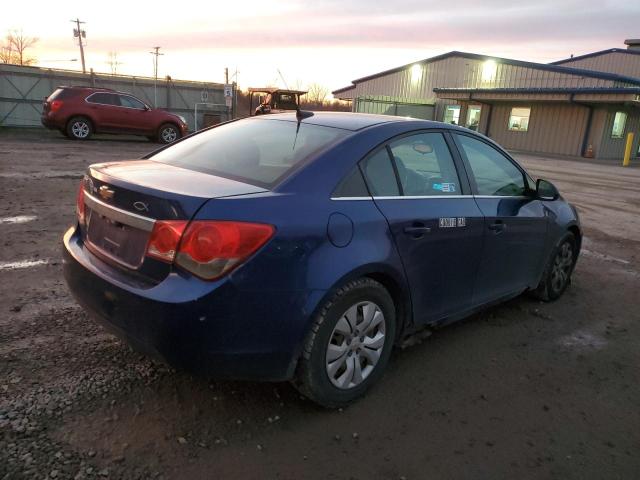 1G1PC5SH8C7156314 - 2012 CHEVROLET CRUZE LS BLUE photo 3