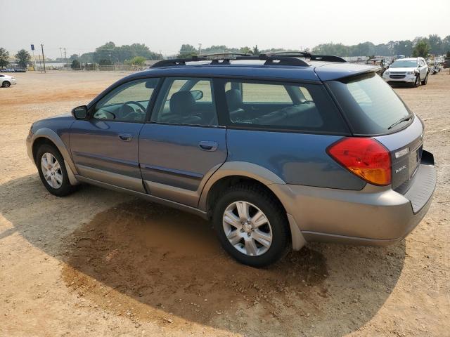 4S4BP62C057371829 - 2005 SUBARU LEGACY OUTBACK 2.5I LIMITED BLUE photo 2