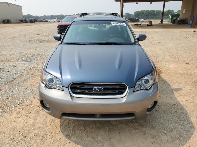 4S4BP62C057371829 - 2005 SUBARU LEGACY OUTBACK 2.5I LIMITED BLUE photo 5