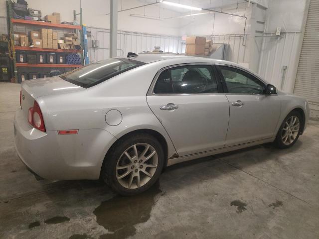1G1ZG5E70CF348252 - 2012 CHEVROLET MALIBU LTZ ვერცხლისფერი ფოტო 3