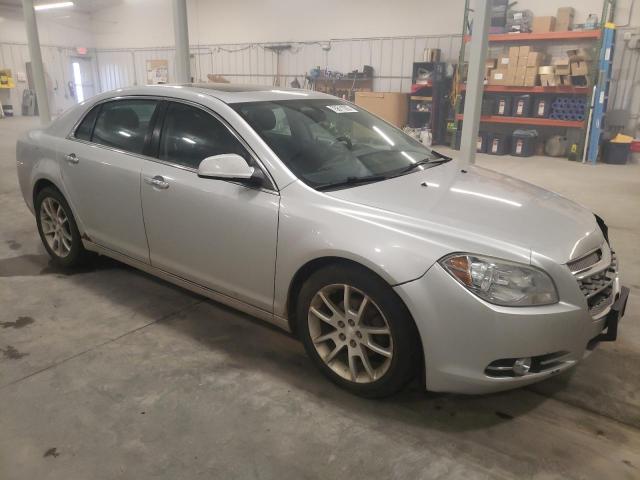 1G1ZG5E70CF348252 - 2012 CHEVROLET MALIBU LTZ ვერცხლისფერი ფოტო 4