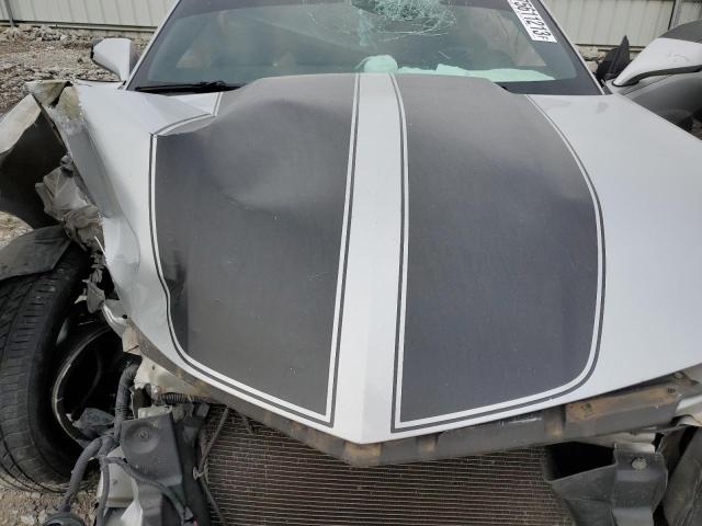 2G1FC1EV0A9164070 - 2010 CHEVROLET CAMARO LT SILVER photo 11