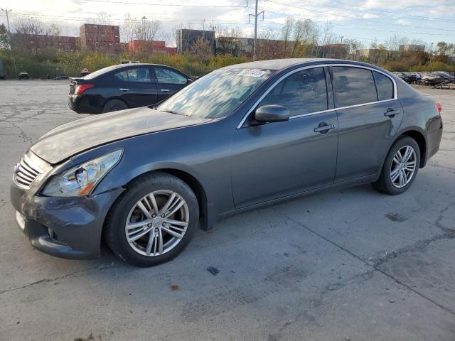 JN1CV6AR9DM354860 - 2013 INFINITI G37 SILVER photo 1