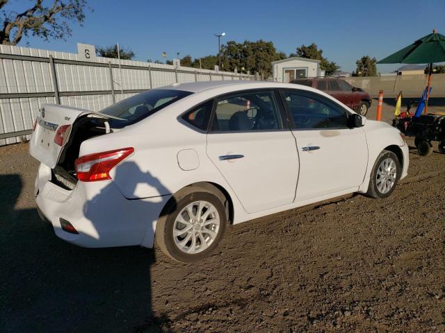 3N1AB7AP7GY339439 - 2016 NISSAN SENTRA S WHITE photo 3