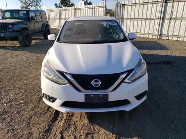 3N1AB7AP7GY339439 - 2016 NISSAN SENTRA S WHITE photo 5