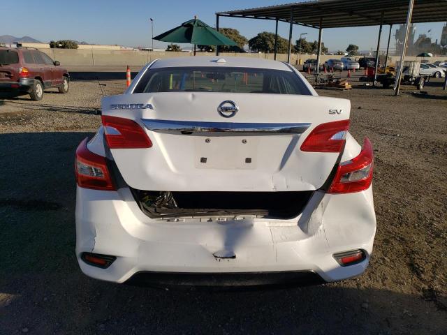 3N1AB7AP7GY339439 - 2016 NISSAN SENTRA S WHITE photo 6