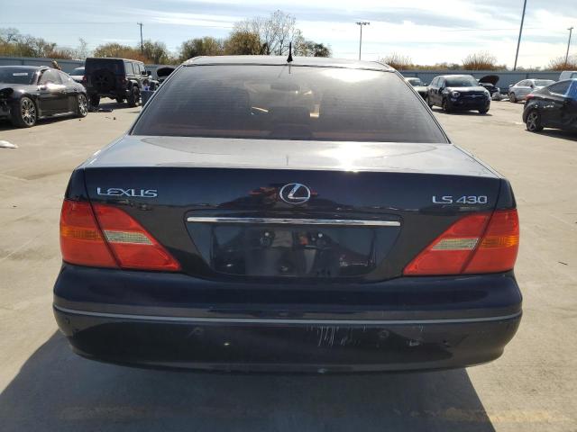 JTHBN30F510024326 - 2001 LEXUS LS 430 BLUE photo 6