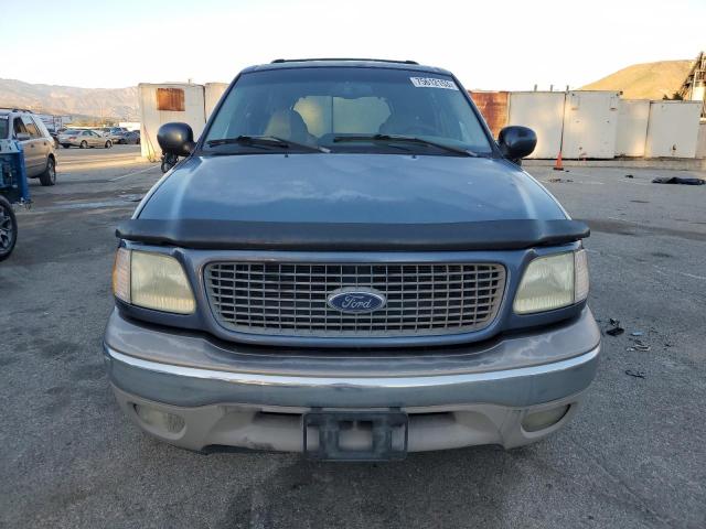 1FMEU17W82LA98394 - 2002 FORD EXPEDITION EDDIE BAUER BLUE photo 5