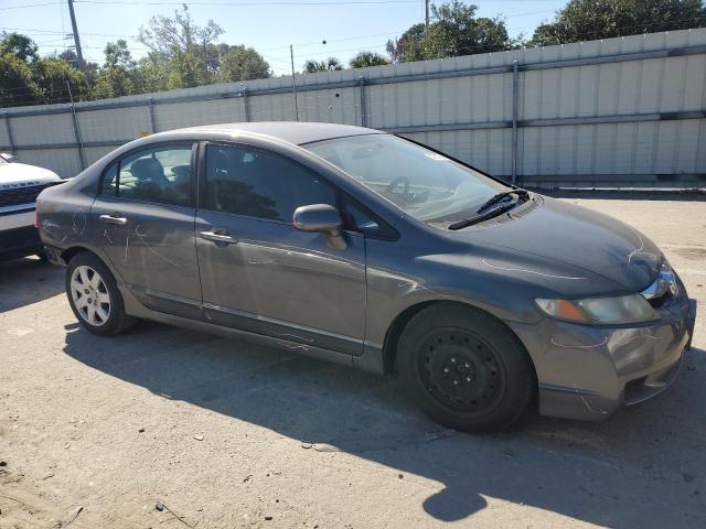 2HGFA1F58BH307951 - 2011 HONDA CIVIC LX CHARCOAL photo 4