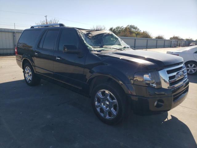 1FMJK1K52DEF12957 - 2013 FORD EXPEDITION EL LIMITED BLACK photo 4