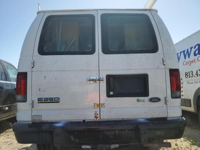 1FTNE2EW0ADA39892 - 2010 FORD ECONOLINE E250 VAN WHITE photo 6