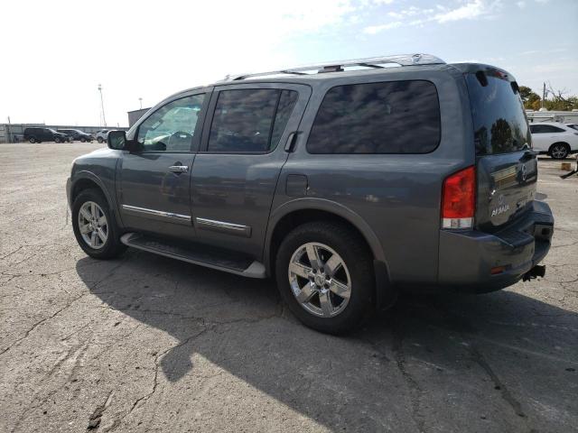 5N1AA0NE3EN605755 - 2014 NISSAN ARMADA PLATINUM GRAY photo 2