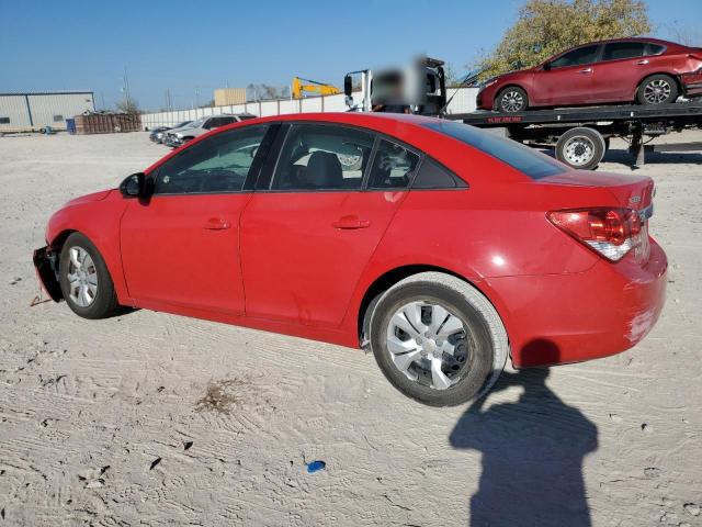 1G1PA5SH3E7137940 - 2014 CHEVROLET CRUZE LS RED photo 2