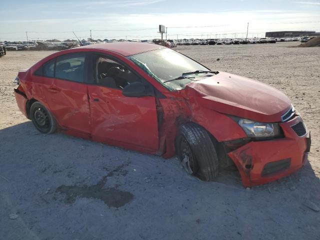 1G1PA5SH3E7137940 - 2014 CHEVROLET CRUZE LS RED photo 4