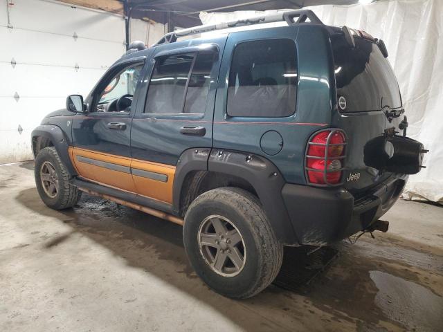 1J4GL38K45W565931 - 2005 JEEP LIBERTY RENEGADE GREEN photo 2