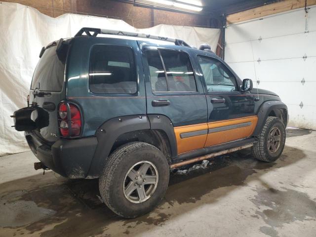 1J4GL38K45W565931 - 2005 JEEP LIBERTY RENEGADE GREEN photo 3