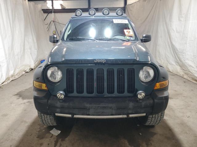 1J4GL38K45W565931 - 2005 JEEP LIBERTY RENEGADE GREEN photo 5