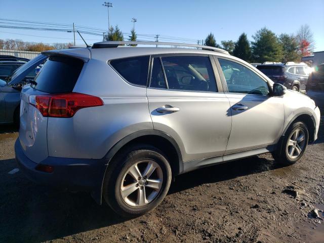 2T3WFREV9DW013252 - 2013 TOYOTA RAV4 XLE SILVER photo 3