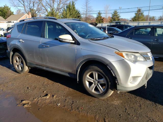 2T3WFREV9DW013252 - 2013 TOYOTA RAV4 XLE SILVER photo 4