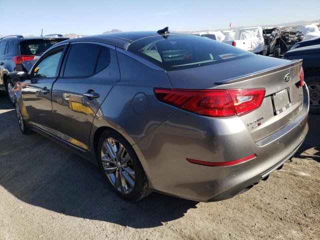 5XXGR4A65FG516604 - 2015 KIA OPTIMA SX GRAY photo 2