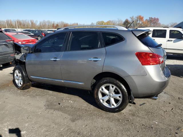 JN8AS5MV7BW689721 - 2011 NISSAN ROGUE S GRAY photo 2