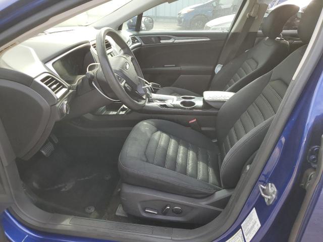 3FA6P0H74DR178707 - 2013 FORD FUSION SE BLUE photo 7