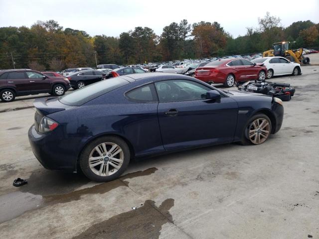 KMHHM66DX8U294818 - 2008 HYUNDAI TIBURON GS BLUE photo 3