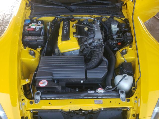 JHMAP11441T000508 - 2001 HONDA S2000 YELLOW photo 11