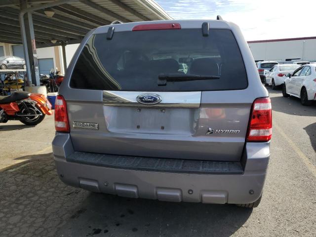 1FMCU59H68KB25748 - 2008 FORD ESCAPE HEV SILVER photo 6