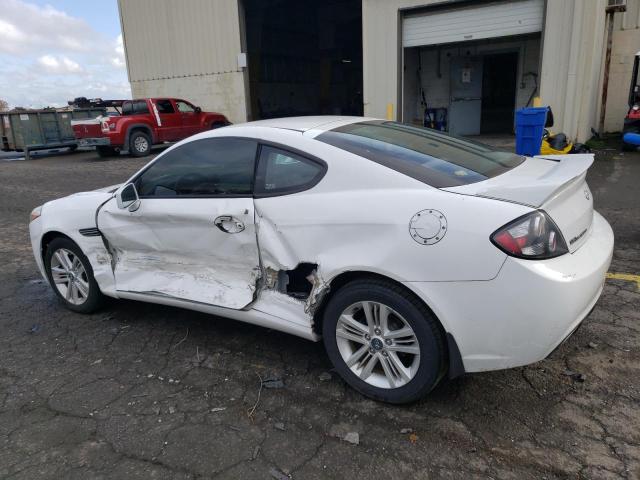 KMHHM66D17U258367 - 2007 HYUNDAI TIBURON GS WHITE photo 2