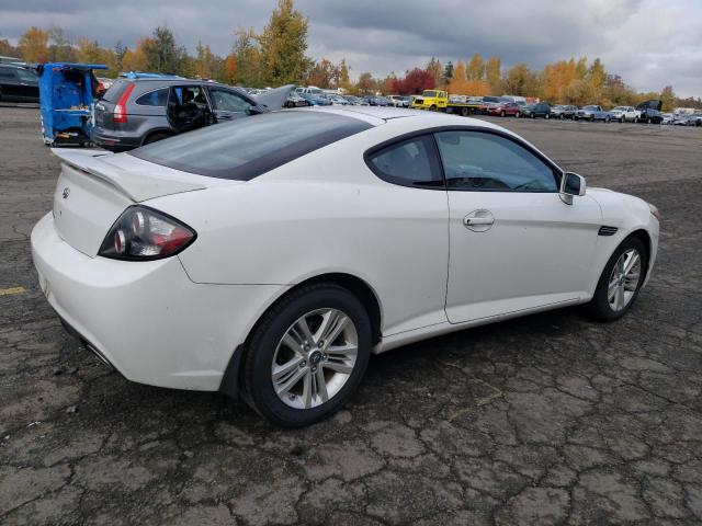 KMHHM66D17U258367 - 2007 HYUNDAI TIBURON GS WHITE photo 3