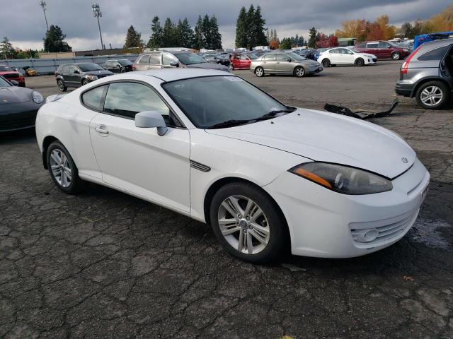 KMHHM66D17U258367 - 2007 HYUNDAI TIBURON GS WHITE photo 4