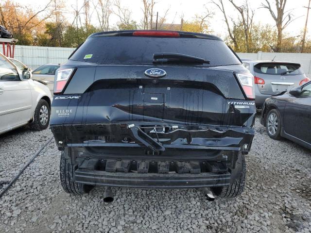 1FMCU9J90JUA98648 - 2018 FORD ESCAPE TITANIUM BLACK photo 6