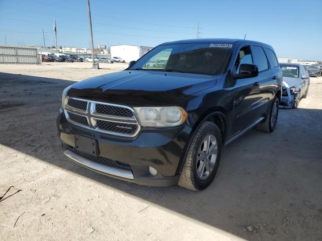 1D4RE2GG6BC617270 - 2011 DODGE DURANGO EXPRESS BLACK photo 1