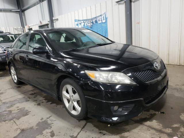 4T1BF3EK1AU065786 - 2010 TOYOTA CAMRY BASE BLACK photo 4