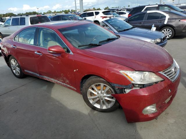 JTHBK1EG3A2367302 - 2010 LEXUS ES 350 RED photo 4