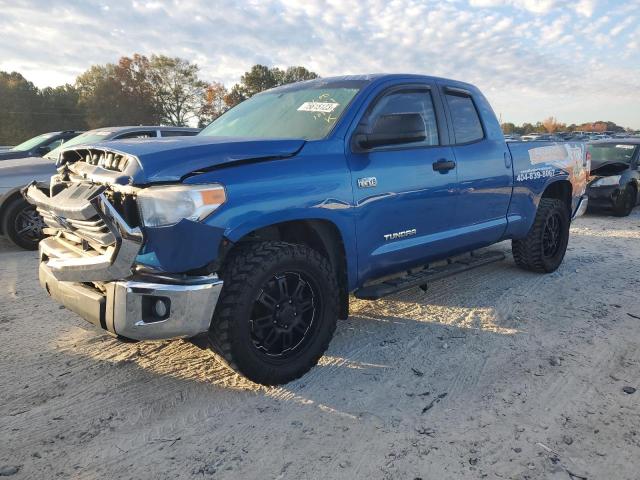5TFRW5F12HX215921 - 2017 TOYOTA TUNDRA DOUBLE CAB SR/SR5 BLUE photo 1
