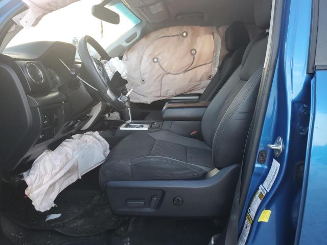 5TFRW5F12HX215921 - 2017 TOYOTA TUNDRA DOUBLE CAB SR/SR5 BLUE photo 7