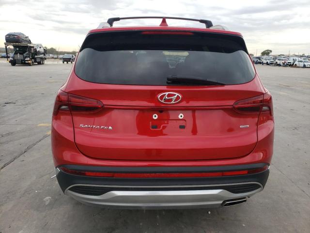 5NMS2DAJ1NH449308 - 2022 HYUNDAI SANTA FE SEL RED photo 6