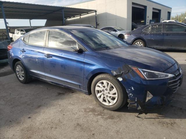 5NPD74LF7KH478104 - 2019 HYUNDAI ELANTRA SE BLUE photo 4