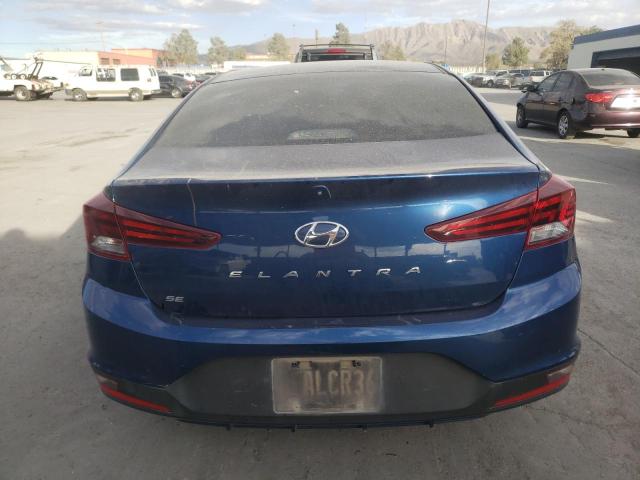 5NPD74LF7KH478104 - 2019 HYUNDAI ELANTRA SE BLUE photo 6