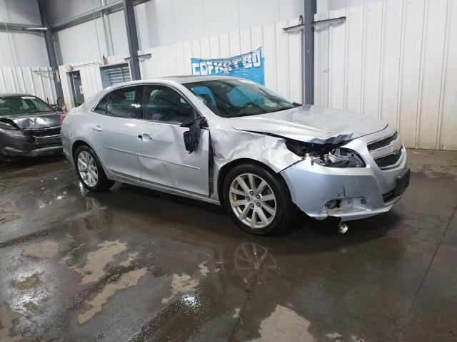 1G11G5SX5DF190218 - 2013 CHEVROLET MALIBU 3LT GRAY photo 4