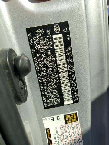 JTKJF5C75E3079270 - 2014 TOYOTA SCION TC 灰色 照片 13