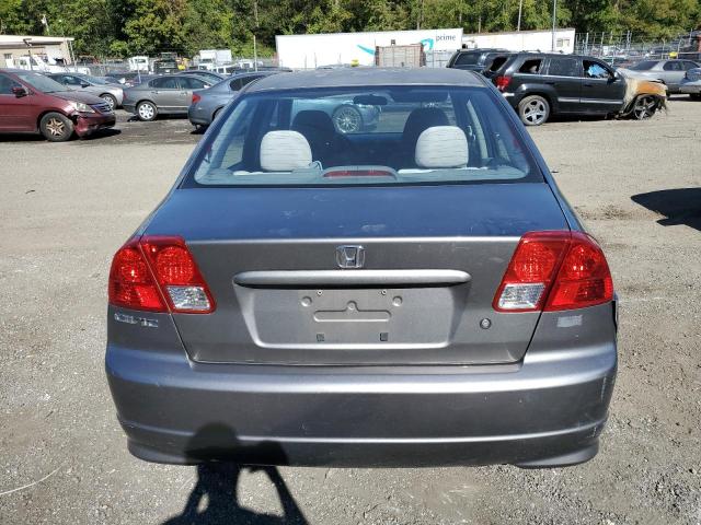 2HGES16385H586104 - 2005 HONDA CIVIC DX VP Boz foto 6