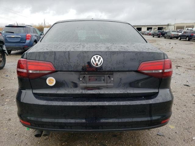 3VW267AJ8GM240876 - 2016 VOLKSWAGEN JETTA S BLACK photo 6