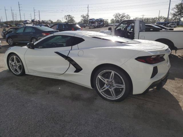 1G1YA2D47N5109793 - 2022 CHEVROLET CORVETTE STINGRAY 1LT WHITE photo 2
