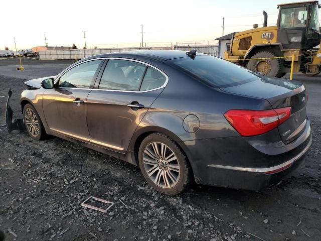 KNALN4D77E5163166 - 2014 KIA CADENZA PREMIUM GRAY photo 2